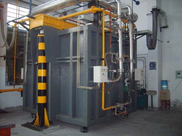 AINZ-4.0m³全自控燃气钟罩窑1750℃